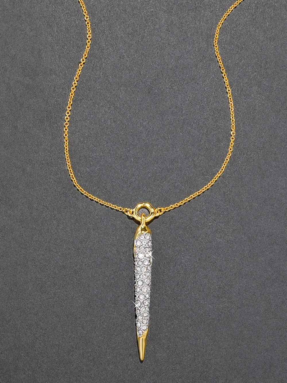 ALEXIS BITTAR Solanales Crystal Spear Pendant Necklace